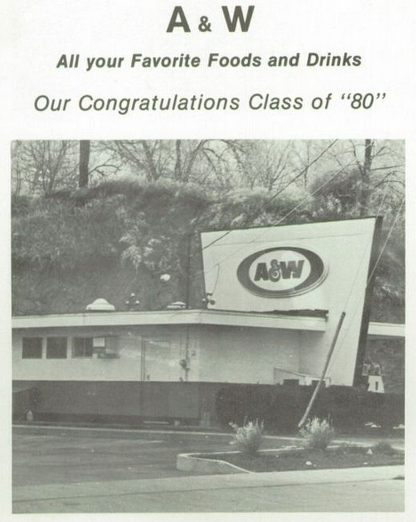 A&W Restaurant - Ionia - 405 N Dexter Rd 1980 (newer photo)